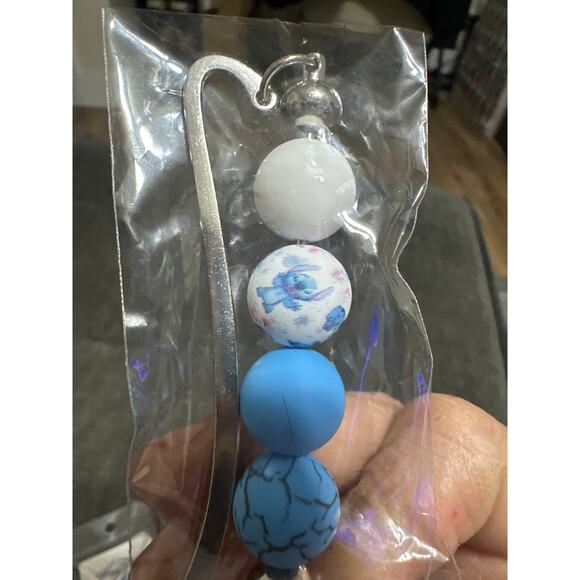 Stitch cup handle charm with book Mark charm Set. Brand New set - Picture 4 of 5